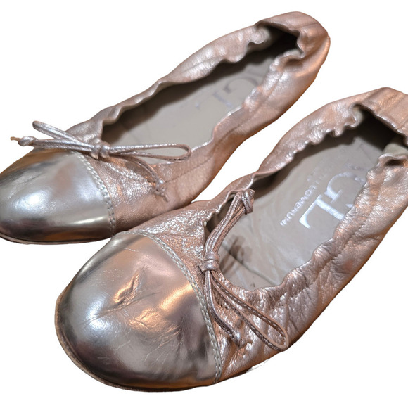 AGL Pink Cap Toe Ballet Flats size 37.5 7 - Picture 2 of 7